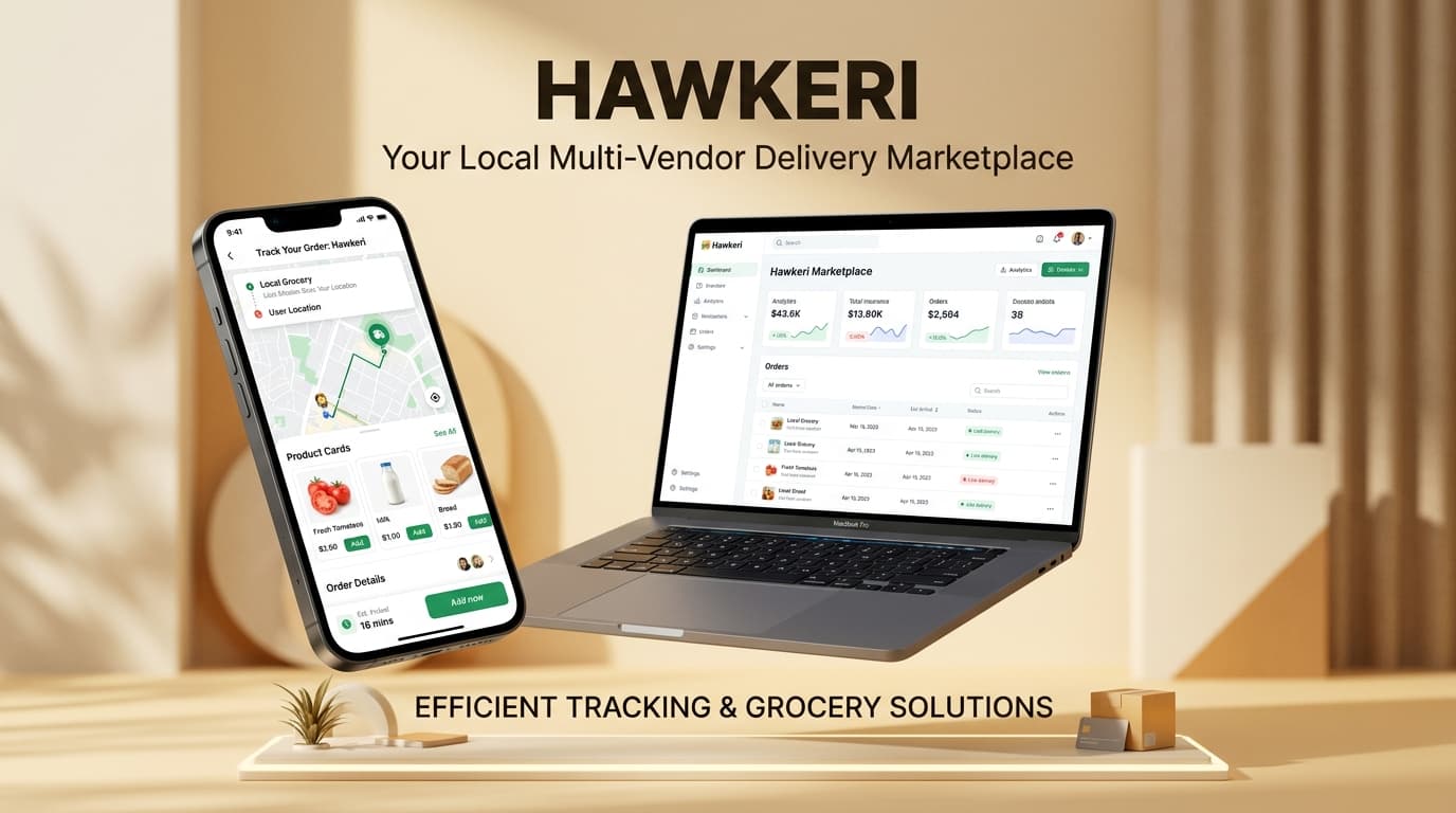 Hawkeri — Hyperlocal Multi-Vendor Commerce Ecosystem