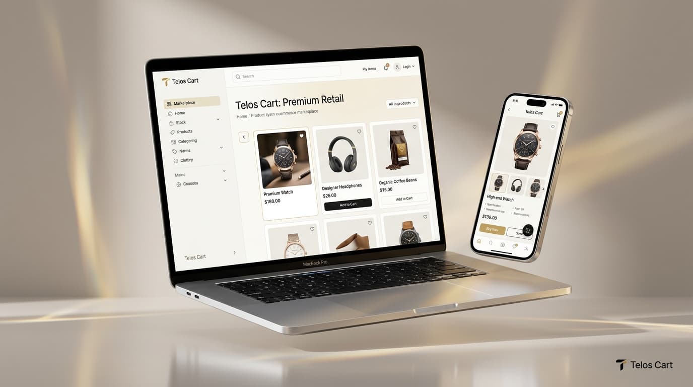 Telos Cart — Next-Gen Digital & Retail E-Commerce Ecosystem